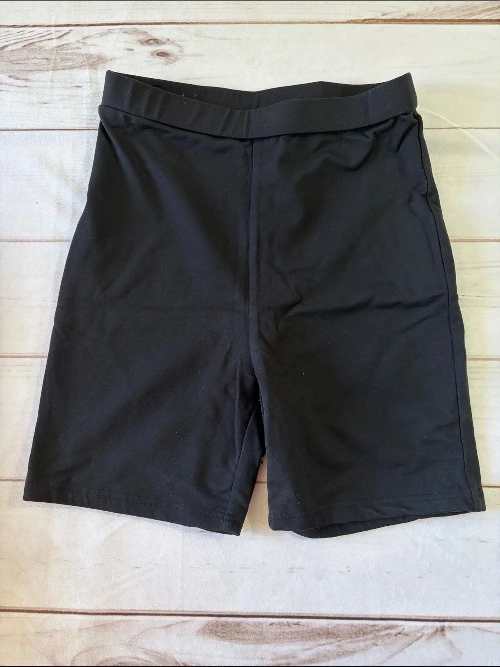 Princess Polly Black Stretch Shorts